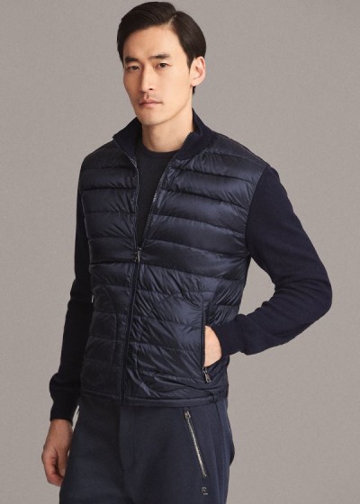 Men's Ralph Lauren RLX Hybrid Down Jacket | 923076PXF